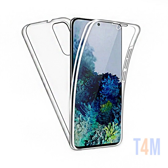 Funda de Silicona 360º para Samsung Galaxy S20 Plus Transparente